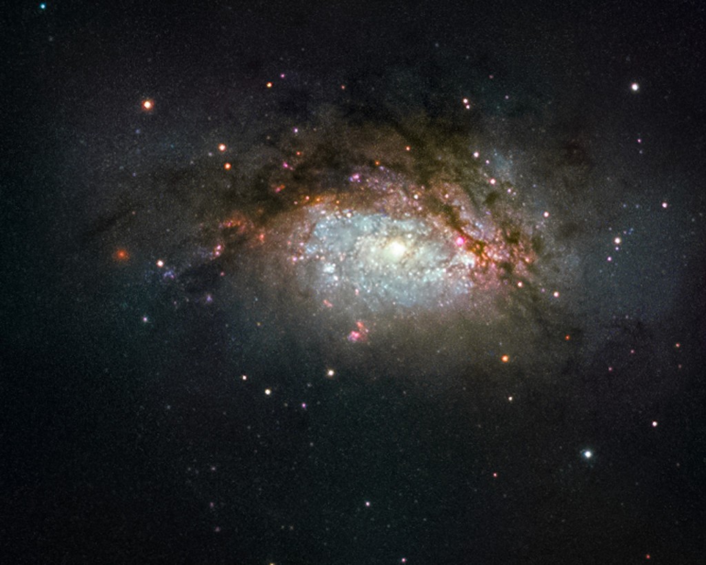 A galactic mega-merger